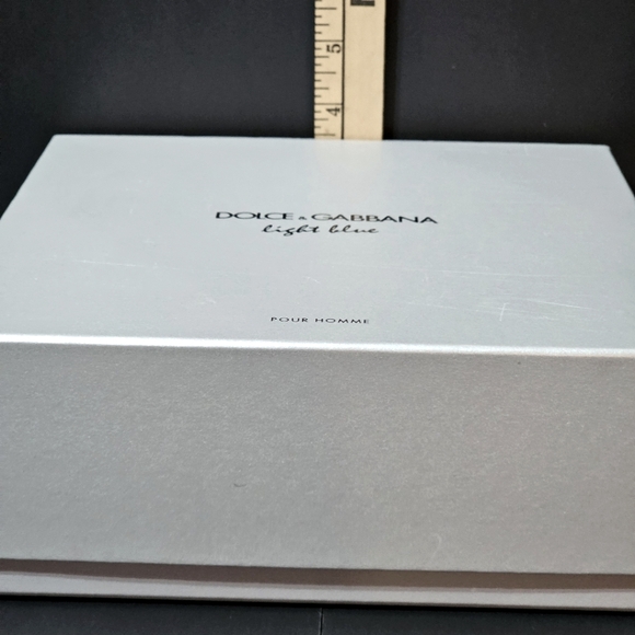 Empty Box Dolce & Gabbana Light Blue 8.75"×8.75"×3.5"  Box "SEE PHOTOS" - Picture 14 of 14